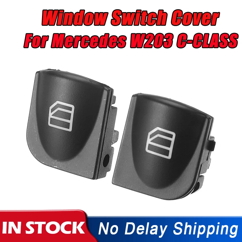 Mercedes W203 C-CLASS Power Window Switch Console Cover Caps C320 C230 C240 C280