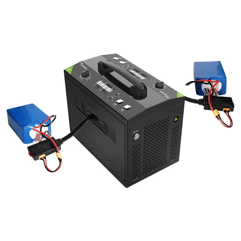 

EV-PEAK U5 1500W 5A Lipo Industry Drone Smart Balance Charger Dual Channel Independent Output