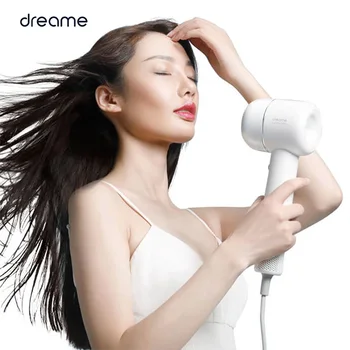 

Original Dreame Hair Dryer Intelligent Temperature Control Negative Ion Male and Female Household Dual Power White Black