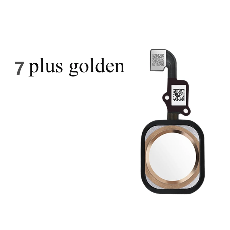 Aokin 1 шт. кнопка Home с гибким кабелем для iphone 5 5C 5S 6 6plus 6s Plus 7 7plus Кнопка Home Flex в сборе для iphone 6s - Цвет: for 7-7plus gold