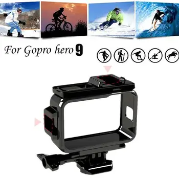 

Frame Case Shell Protector Housing For GoPro Hero 9 Black Double Clod Shoe Lone Screw Camera Case Accessories Plastic Frame