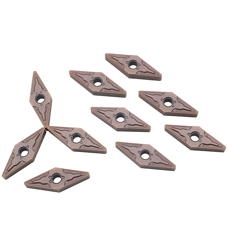 

100pcs VNMG160408 MA VP15TF UE6020 metal Carbide tool External Turning Tools Carbide CNC products lathe tool steel processing