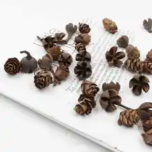 20 шт/партия искусственная сосна конус завод для домашнего свадебного украшения аксессуары ремесла