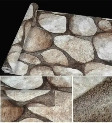 brick pattern waterproof self-adhesive wallpaper self-adhesive wallpaper  imitation brick stickers 3 meter  long color 15