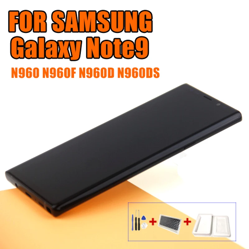 Тестовый ЖК-дисплей для samsung Note 9 lcd N960F lcd для samsung Note 9 N960F ЖК-экран сенсорный дигитайзер сборка