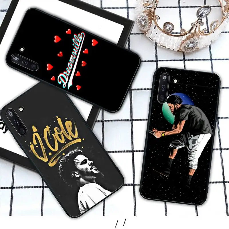 

Dreamville J. COLE mobile phone cover case for Samsung galaxy J2 J2 J3 J4 plus J5 prime J7 2016 J6 note 5 8 9 10 coque