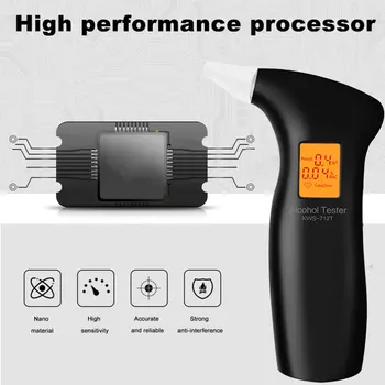 

Car Professional Alcohol Breath Tester LCD Digital Alcohol Tester Highly Sensitive Alcohol Tester Digital Breath Alcohol Tester