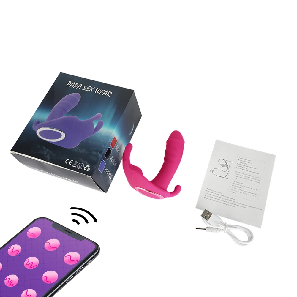 Vibrateur Papillon Portable Télécommandé Pour Couples Orgasm_voghion.com