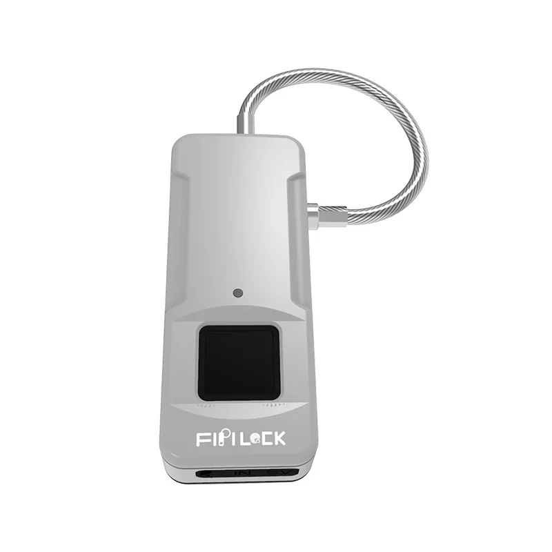 

Fipilock Smart Bluetooth Fingerprint Lock Electric Biometric Door Lock USB Rechargeable Waterproof Home Door Luggage Case Lock