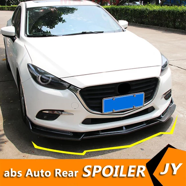 For Mazda3 Axela Body Kit Spoiler 20142018 For Mazda 3 Axela Abs Rear Lip Rear Spoiler Front