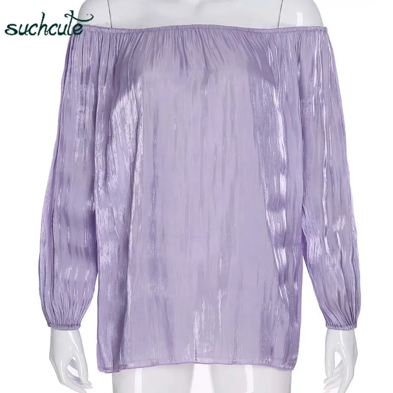 purple shirt SUCHCUTE стильная женская блузка размера плюс Готический Longslive Modis женская рубашка Harajuku корейский стиль Шикарный крой повседневные женские топы - Цвет: purple shirt