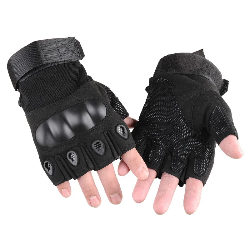 

Half Finger Motorbike Cycling Gloves Bike Bicycle Motorcycle Breathable Outdoor Sports Clibming CNYOWO