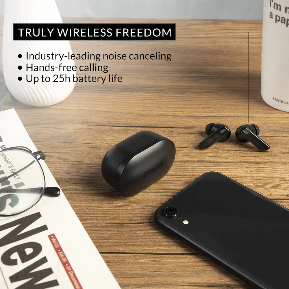 Fones de Ouvido sem Fio Fone sem Fio Cowin Apex Bluetooth Fone Aac Ativo Cancelamento Ruído Anc Pro Tws - Image 5