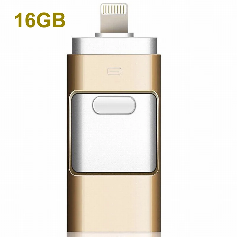 IOS13 мобильный телефон U диск 64 ГБ для iPhone 11 X XR XS 8 7 128 ГБ USB3.0 флеш-накопитель с разъемом Lightning к порту USB адаптер 3 в 1 OTG USB флэш-диск - Цвет: 16GB U disk