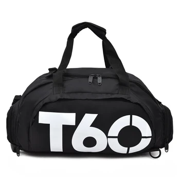 

Men Women Sports Bag Fitness Handbag Shoulder Outdoor Gym Shoes Compartment Training Travel Waterproof Nylon Portable Yoga