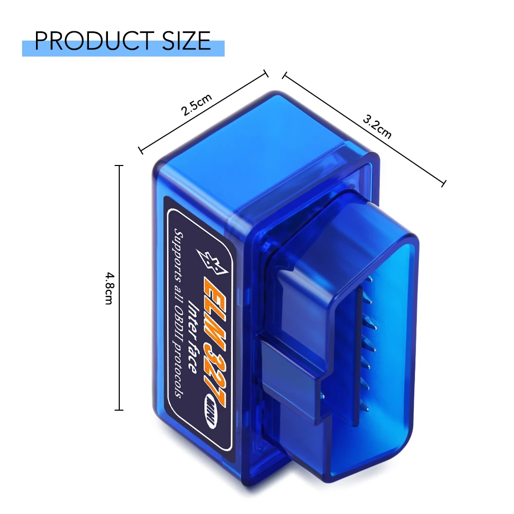 Bluetooth V1.5 Elm327 obd2 сканер OBD Автомобильный диагностический инструмент для Great Wall Haval Hover H3 H5 lifan solano x60 x50 | Автомобили и мотоциклы | АлиЭкспресс