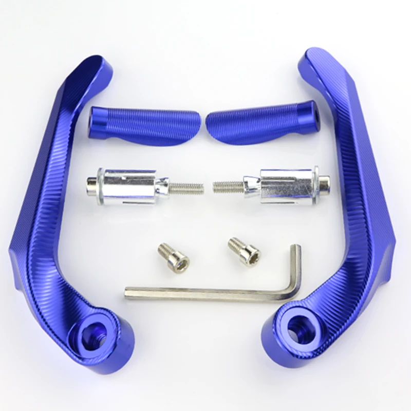 Для Honda CBR250R CBR250RR CBR 500R 500F CBR 1000RR 22 мм 7/" CNC алюминиевый тормозной рычаг защита рычага сцепления протектор Proguard - Цвет: blue