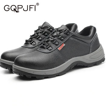 

New Men's ShoesAnti-smashPuncture Resistantsafety ShoesProtective ShoesMen's Leather Shoescasual ShoessWear-resistantports Shoes