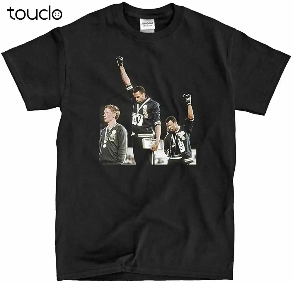 Tommie smith and john carlos t shirt Clearance