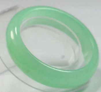 

VERY FINE RARE NATURAL GREEN JADEITE jade BRACELET BANGLE 61MM