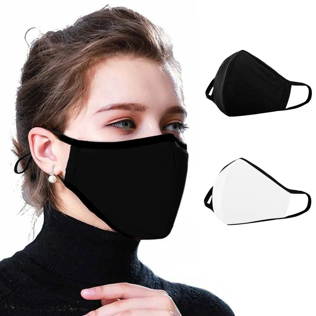 

In store Face Mask Scarf Mascarilla Mascarar Cotton Face Mask Activated Carbon Washable And Reusable Lot Maska Mascarillas#B30