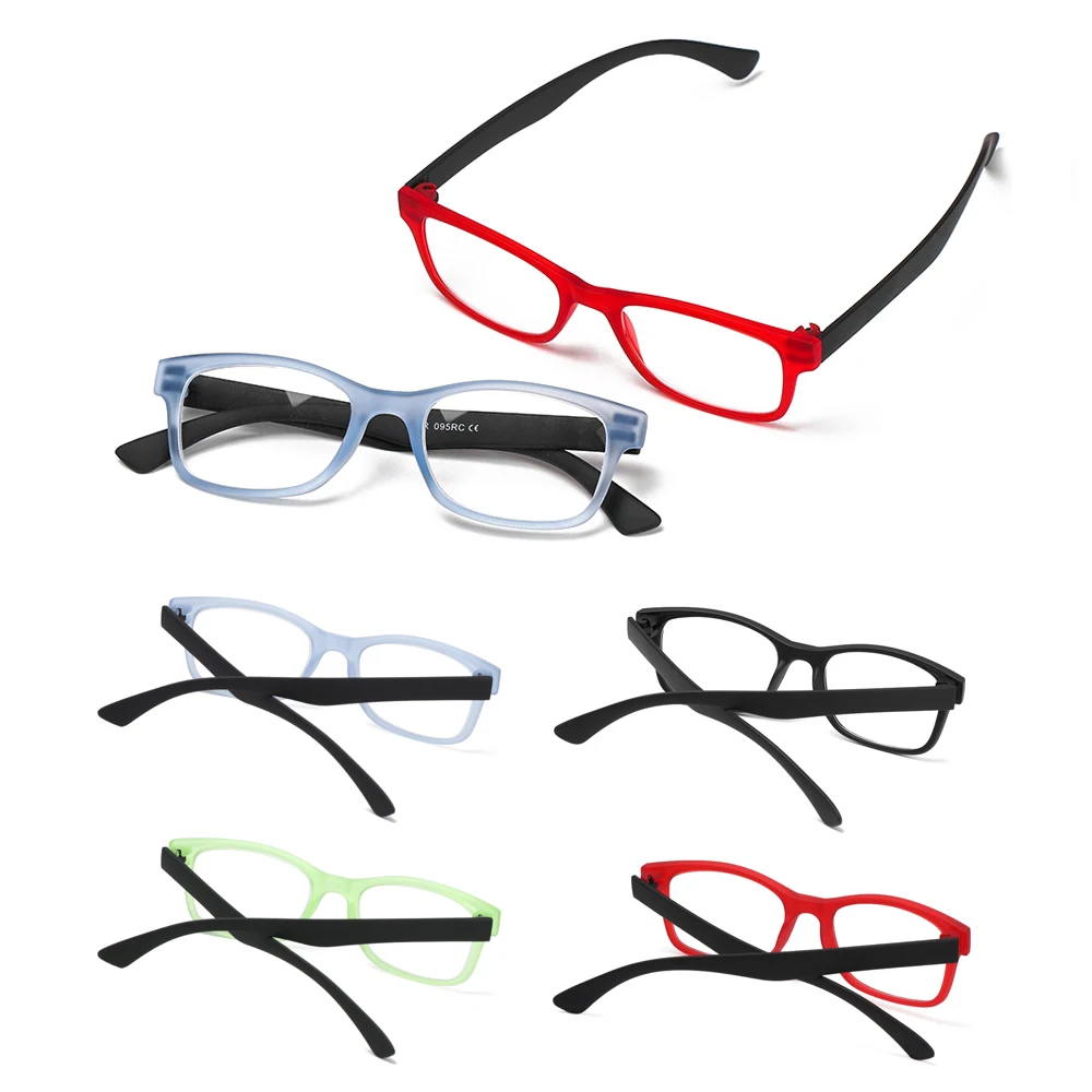 Fashion Unisex Reading Glasses No Screw Detachable Design Eyeglasses