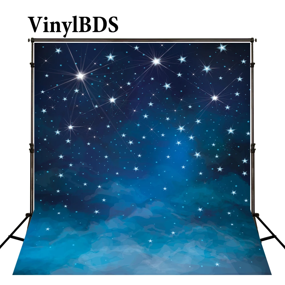 VinylBDS Naturism Детские фотографии яркий Звездный небо 3ds фон Живописные фоны