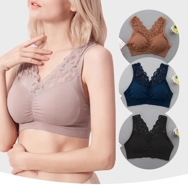 Women's Cotton Underwear Tube Tops Sexy Solid Color Top Girls Fashion Push  Up Bra New V-Neck Tank Up Female Lingerie - AliExpress