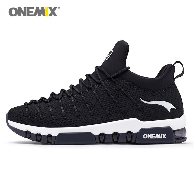 

ONEMIX new men's running shoes ladies sneakers black Max 12 seat cushion gym ladies jogging trainer outdoor sports walking shoes