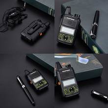 BAOFENG T1 MINI Two Way Radio BF-T1 Walkie Talkie UHF 400-470mhz 20CH Portable Ham FM CB Radio Handheld Transceiver