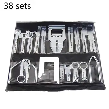 

38Pcs/Set Car Stereo Radio Release Removal Tools Key Kit for Benz Sony Ford Audi High Quality Set
