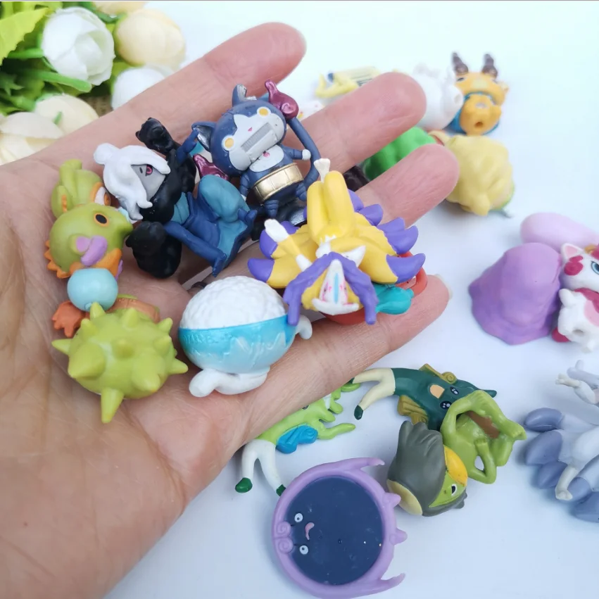 50 шт./лот новые Мультяшные аниме экшн фигурки 3 4 см Yokai Watch Elf миниатюрные