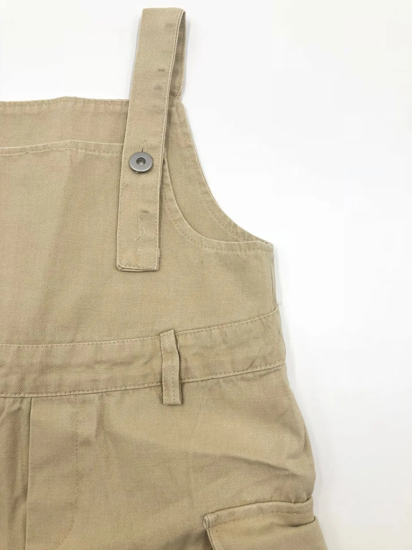 Children‘s Jeans Korean-style Men And Women Children Cowboy Suspender Pants New Style Summer Capri Pants
