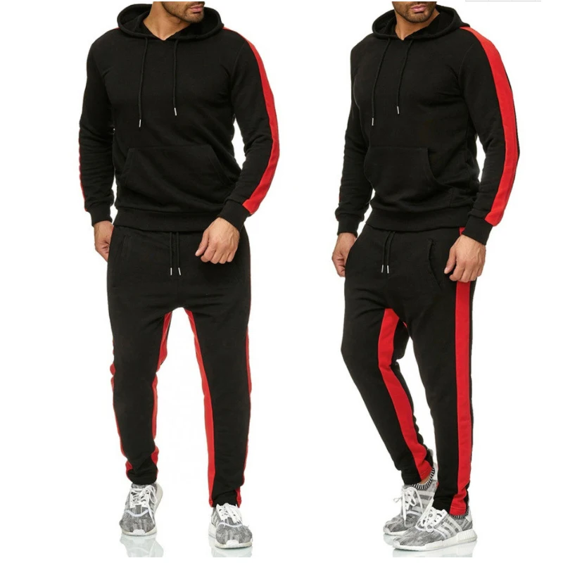 Мужской пуловер с капюшоном сезон осень-зима-весна Спортивный костюм для