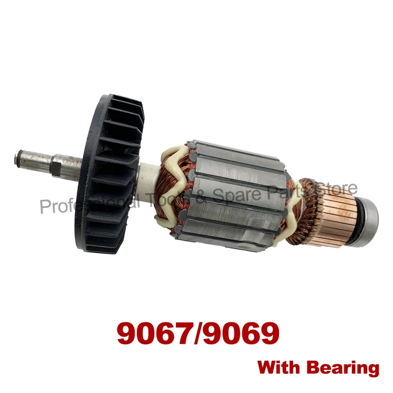 Ac 220v Armature Rotor Anchor Replace For Makita 9067 Angle Grinder
