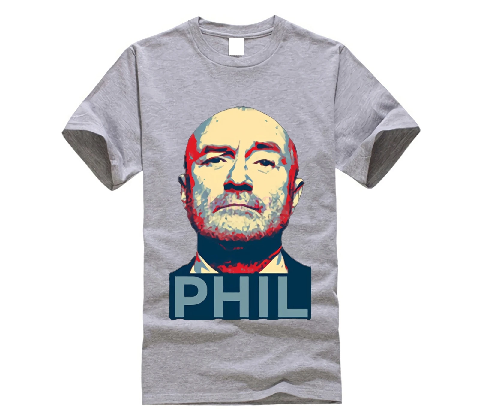Футболка с принтом Phil Collins против всех шансов 203031 в подарок футболка стиле хип хоп