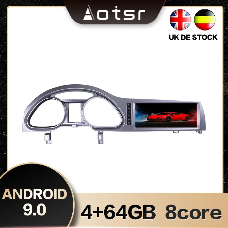 AOTSR 10 25 дюймов Android 9 0 смартфон для AUDI Q7 2005-2014 экран Мультимедиа быстрая загрузка HD