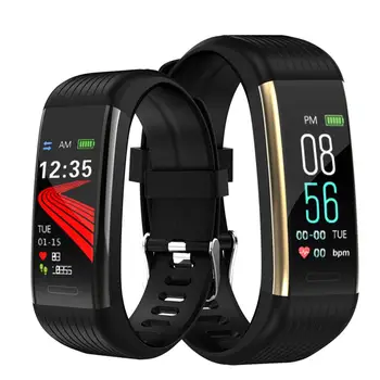 

R1 Waterproof Bluetooth Heart Rate Monitoring Pedometer Sports Smart Bracelet