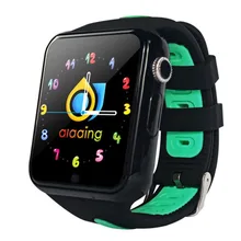 Стиль V5K Детские Смарт-часы gps пятикратное позиционирование ключ SOS студенческие водонепроницаемые Смарт-часы gps слежения