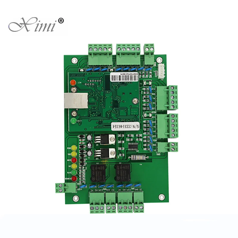 One Door Network Access Control Panel Board With Software Communication Protocol TCP/IP board Wiegand Reader for 1 Door Use