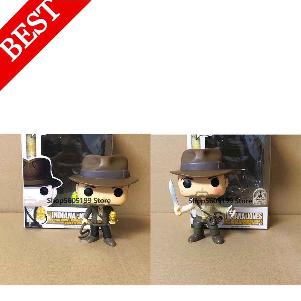 

NEW #199 #200 INDIANA JONES POP with box Action Figure Collectible Model toys for chlidren