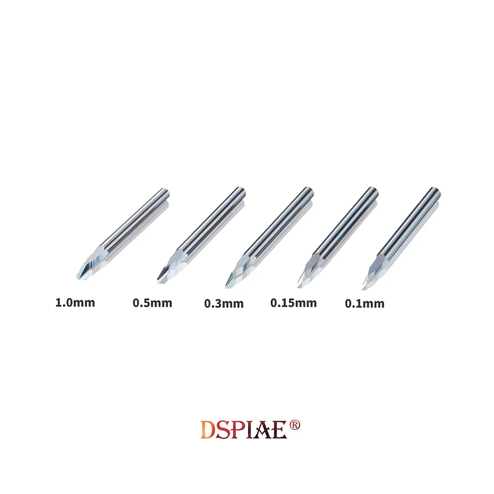 DSPIAE CS-PB01 Mecha military model scribing tool Retrofit tool Tungsten steel Push cutter Push Broach Combination Set 3