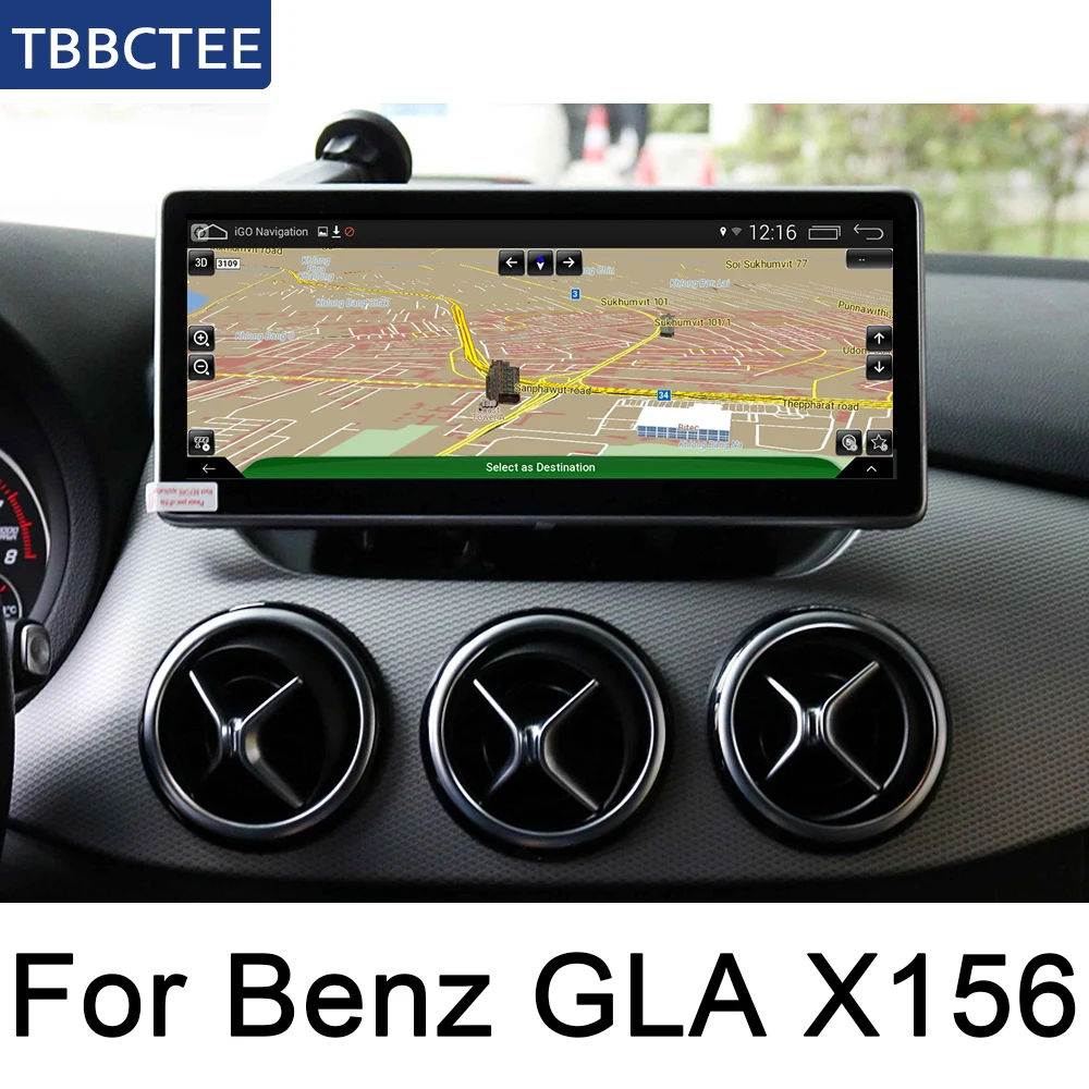 Для Mercedes Benz gla класса X156 2013~ NTG Android ips Автомобильный плеер стиль Авторадио gps навигация Bluetooth