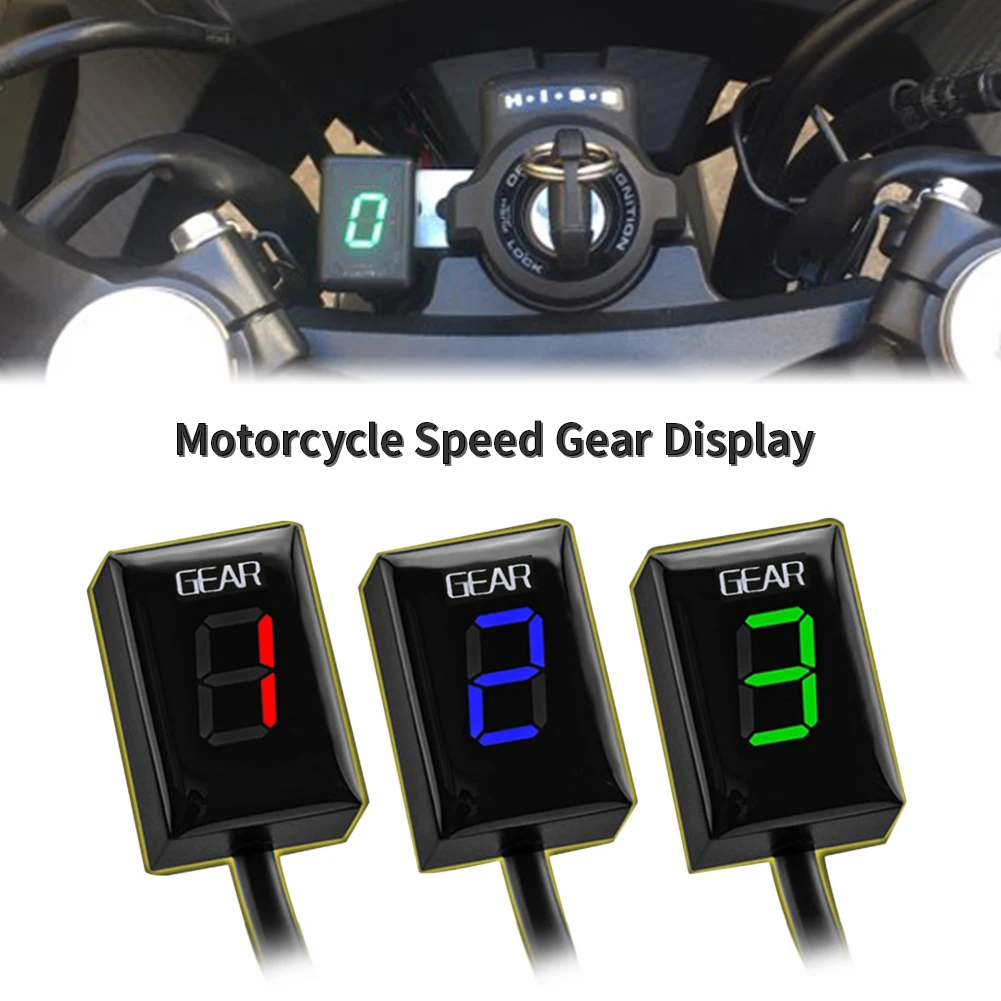 Цифровой индикатор скорости для мотоциклов Kawasaki Ninja Versys Vulcan Z300 Z1000SX Z800 Z650
