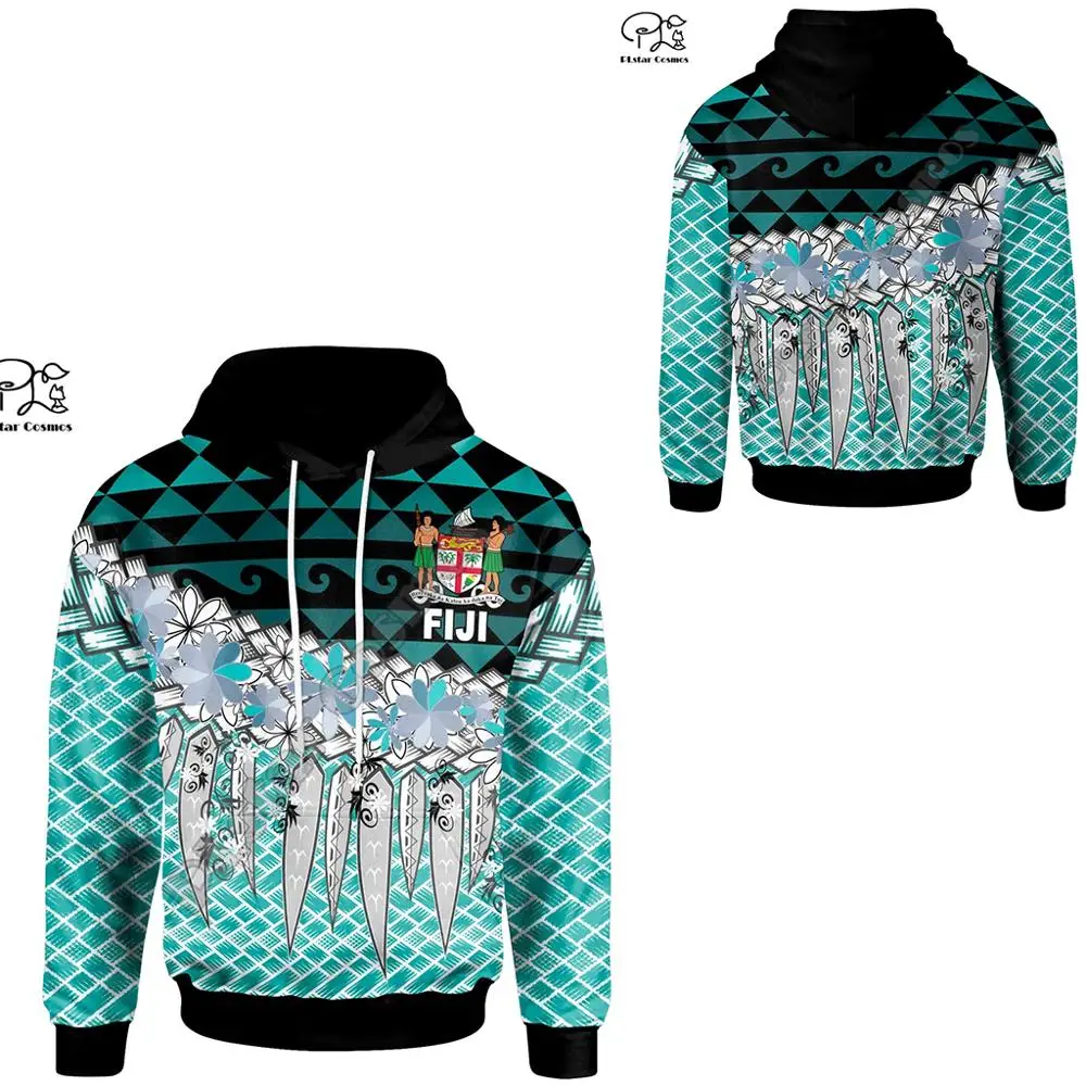 

NewFashion Island Country Flag FIJI Polynesian Culture Retro Tattoo Tracksuit Men/Women Pullover Funny Casual 3DPrint Hoodies A3