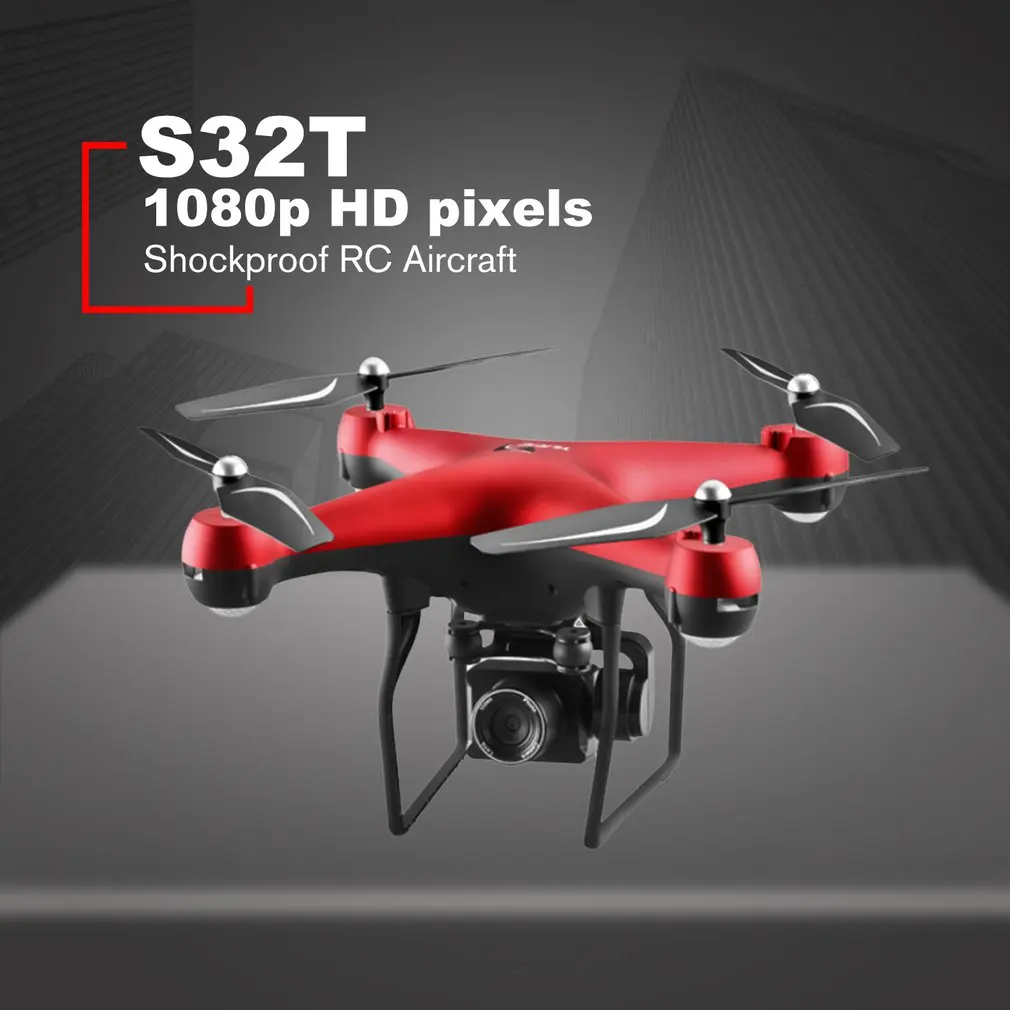 S32T ESC VR3D режим 360 градусов флип и рулон 480 P/1080 P ESC объектив долгий срок службы батареи HD жестовая камера Дрон ударопрочный RC самолет