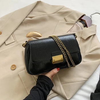 

Fashion Women's Bag 2020 New Casual Net Red Portable Square Sling Bag All-match Shoulder Crossbody Bag Lady Handbags