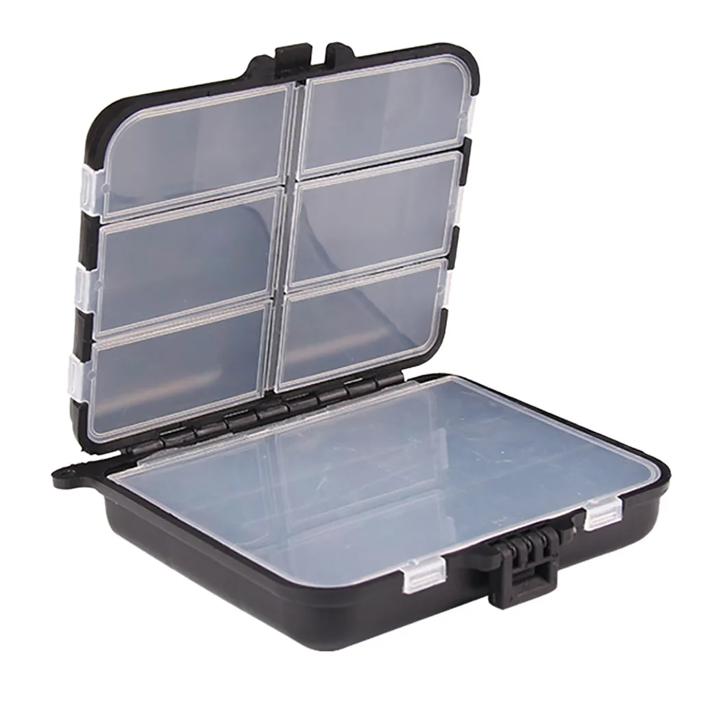 Portable Fishing Lures Hook Bait Tackle Storage Tackle Box Plastic Storage Box2019 Spring Autumn New plus Fashion Simplicity