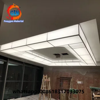 

Width 5m White Lack Film Manufacturer Colored home decor Material Tile PVC Stretch Ceiling