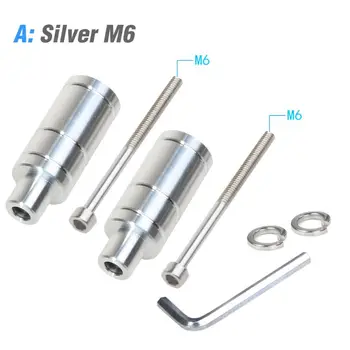 

Aluminum Alloy M6/M8 Motorcycle Headlight Mounting Bracket Foldable Adjustable Sport Bike LED Fog Light Holder Clamp Support Eli